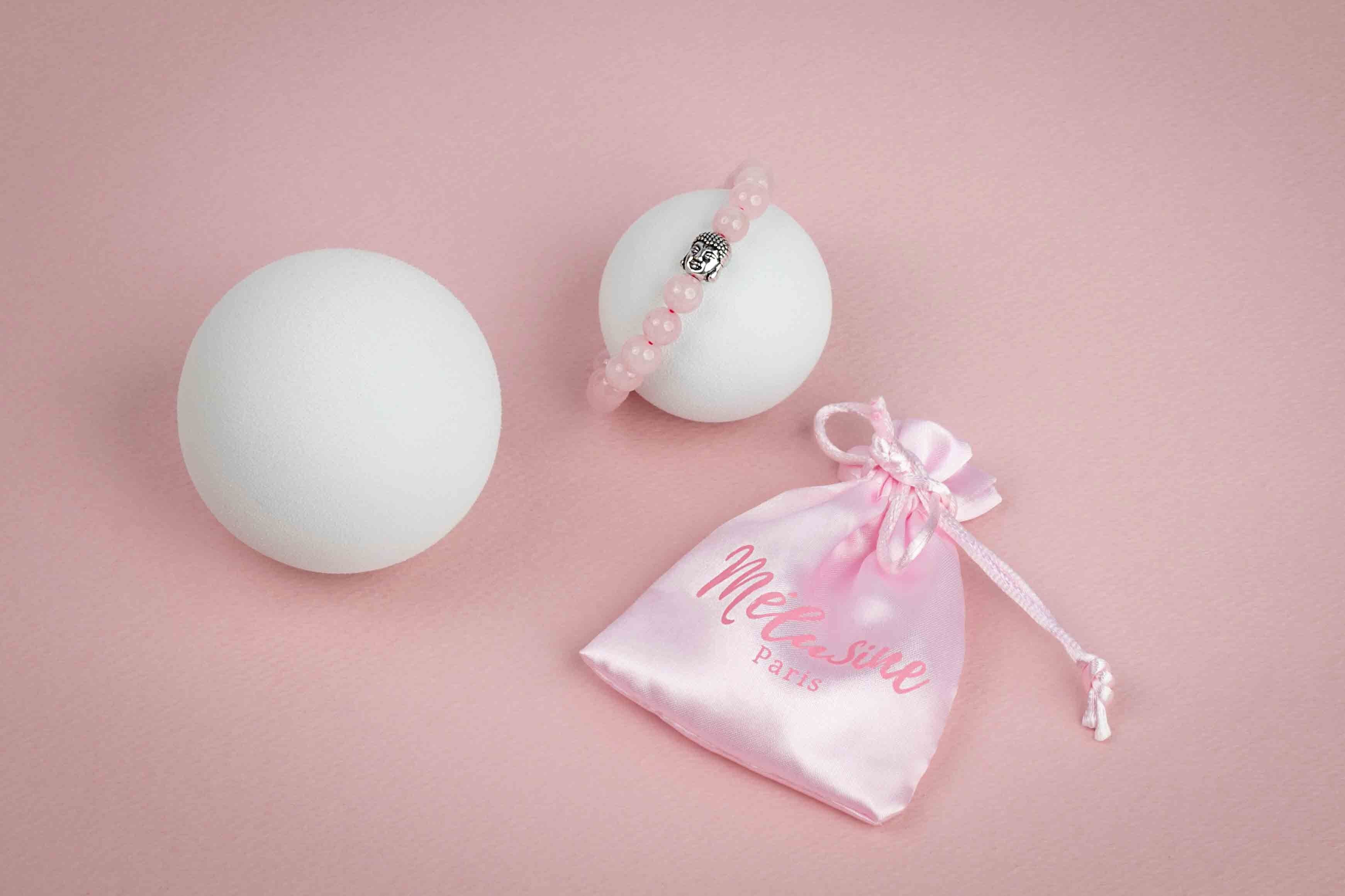 Magic Buddha Rose Quartz Bracelet