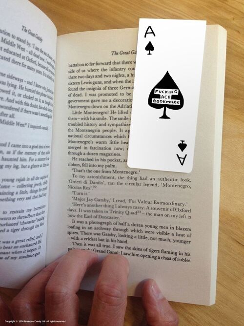 Bookmark - Funny Gift - Fucking Ace Magnetic Bookmark