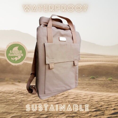 Rolltop Rucksack URBAN SUPER CITY Wasserfest