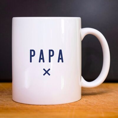 TAZA BLANCA WAF X CORAZÓN WAF