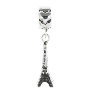 925 mm Paris sterling silver charm valid for all brands hand polished 0.7x2.9 cm model 9-1 - mod 9-1