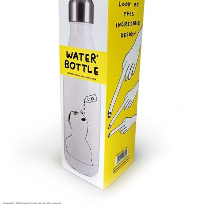 Thermal Water Bottle - Funny Gift - Lies