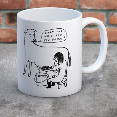Mug (Gift Boxed) - Funny Gift - What The Hell