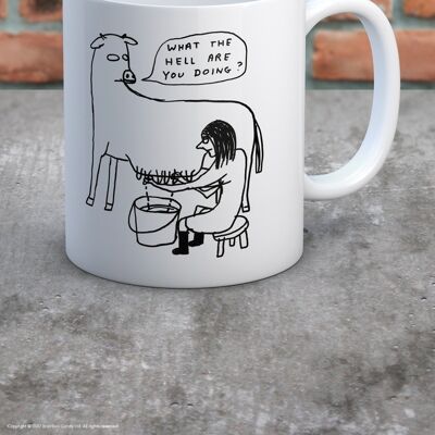Mug (Gift Boxed) - Funny Gift - What The Hell
