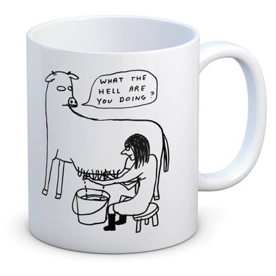 Mug (Gift Boxed) - Funny Gift - What The Hell