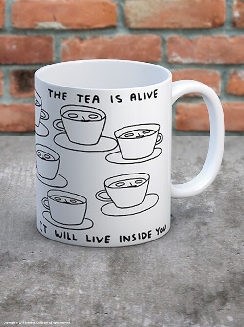 Mug (Gift Boxed) - Funny Gift - Tea Is Alive