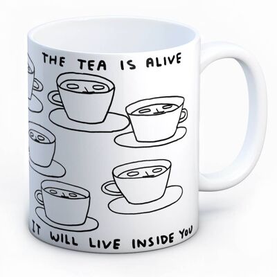 Mug (Gift Boxed) - Funny Gift - Tea Is Alive