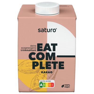 Saturo Trinkmahlzeit Kakao Vegan 500ml