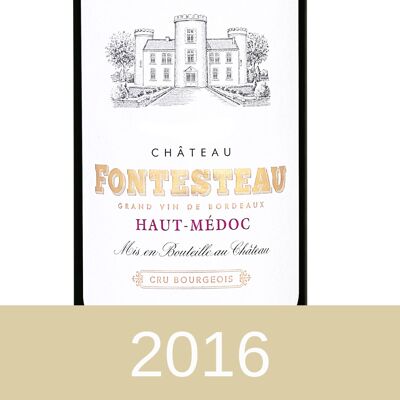 Vin rouge Bordeaux Haut-Médoc Château Fontesteau 2016 Cru Bourgeois