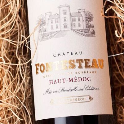 Vin rouge Bordeaux Haut-Médoc Château Fontesteau 2018 Cru Bourgeois Supérieur