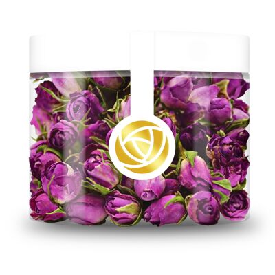 Petali/foglie di rosa damascena in 20g & 10g - petali di rosa commestibili, topping, decorazione di torte commestibili, 100% naturali, gusto e profumo intensi