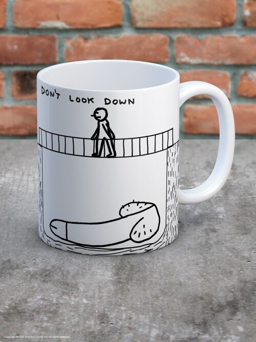 Mug (Gift Boxed) - Funny Gift - Dont Look Down