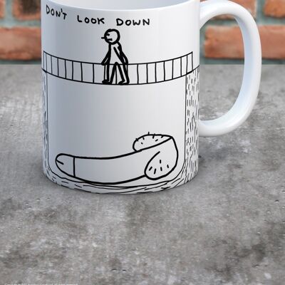 Mug (Gift Boxed) - Funny Gift - Dont Look Down