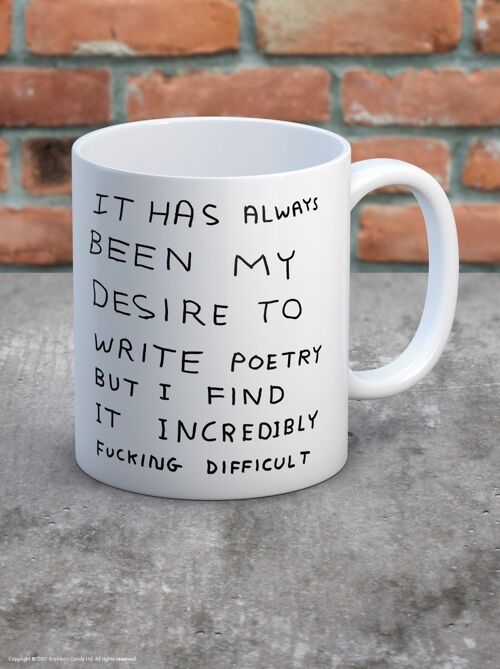 Mug (Gift Boxed) - Funny Gift - Write Poetry