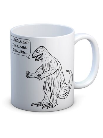 Mug (boîte cadeau) - Cadeau drôle - Merde de dinosaure 2