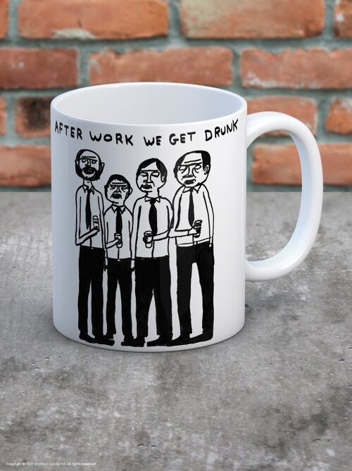 Mug (Gift Boxed) - Funny Gift - After Work Get Drunk