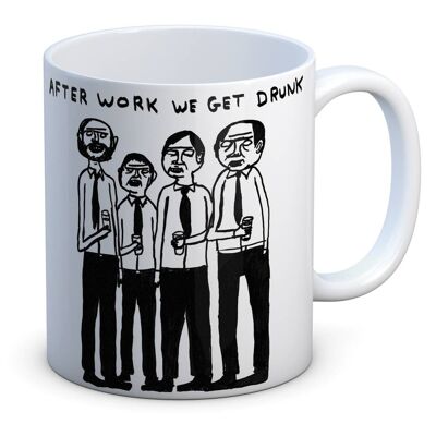 Mug (Gift Boxed) - Funny Gift - After Work Get Drunk