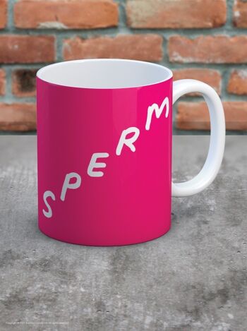 Mug (boîte cadeau) - Cadeau amusant - Sperme 1