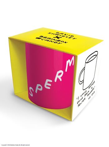 Mug (boîte cadeau) - Cadeau amusant - Sperme 3