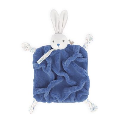 PLUME - DOUDOU CONEJITO AZUL OCEANO - 20CM