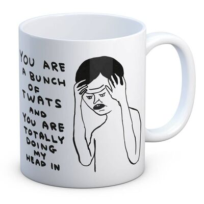 Mug (Gift Boxed) - Funny Gift - Bunch Of Twats
