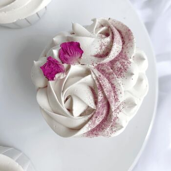 Pétales/feuilles de rose de Damas en 50g & 25g - pétales de rose comestibles, garniture, décoration de gâteau comestible, 100% naturel, intense en goût et odeur 6