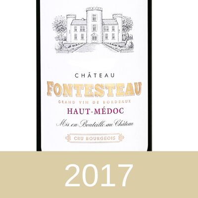 Vin rouge Bordeaux Haut-Médoc Château Fontesteau 2017