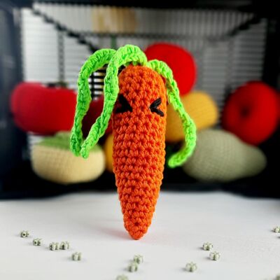 Carotte kawaï - amigurumi au crochet