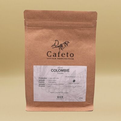 Chicchi di caffè Colombia Tolima