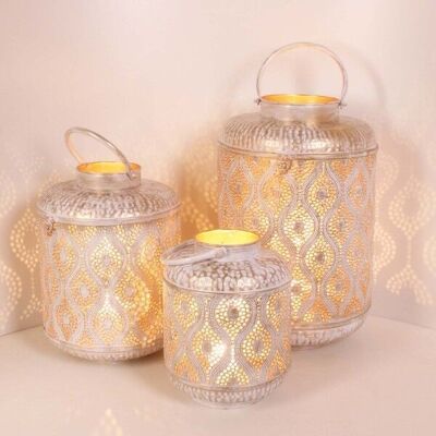 Linternas orientales Suraya set de 3 - B-stock