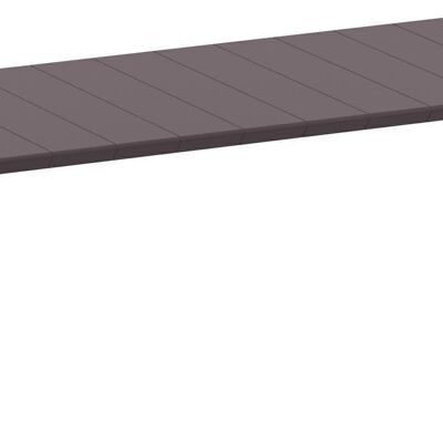 VEGAS TABLE 100x260/300 CHOCOLATE SQ60273