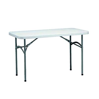 STRAUSS TABLE 122x60 GRAY SQ66270