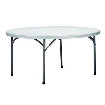TABLE BEETHOVEN Ø180 GRIS SQ66277 1