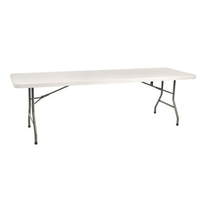 TABLE WAGNER 240x80 GRIS SQ66283