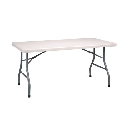 MAHLER TABLE 152x76 GRIS SQ66287