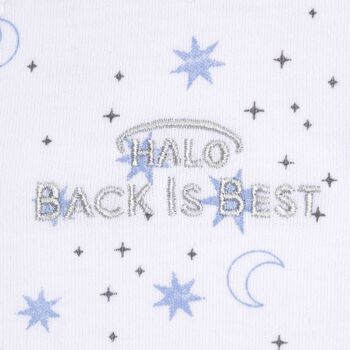 HALO® SleepSack® Lange Midnight Moons Bleu 5