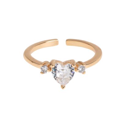 Crystal Heart Ring | Exclusive Scandinavian design