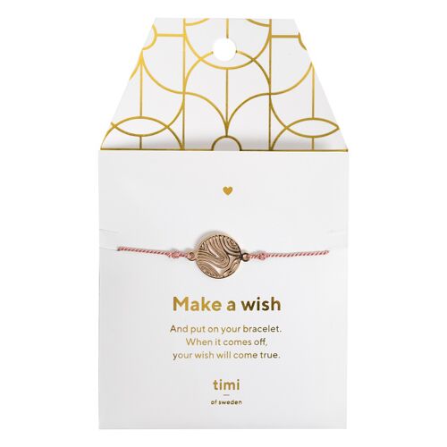 Swirly Silk Bracelet, Gold | Exclusive Scandinavian design