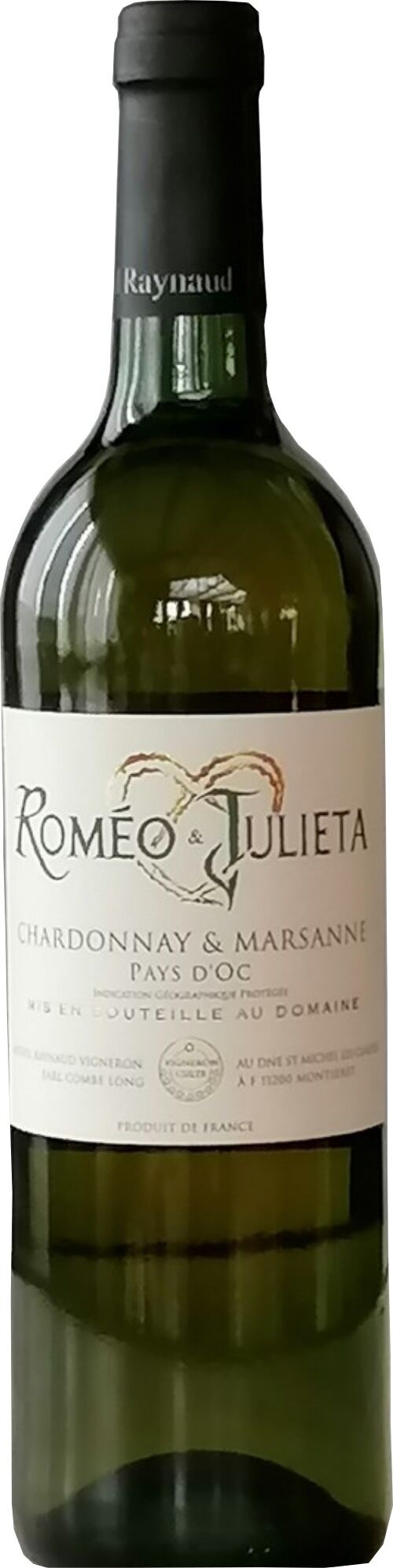 Roméo Et Julieta Blanc - Blanc - 75cl - St Michel Les Clauses - Vin de Pays d'Oc