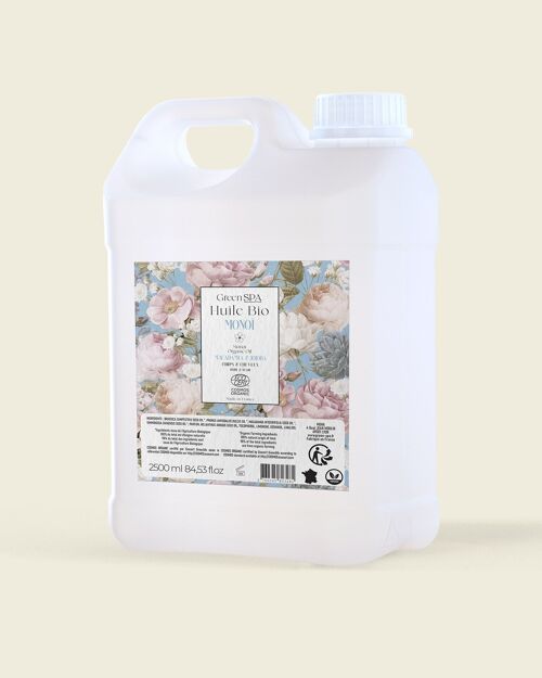 Huile Bio Monoï Cabine  2,5L