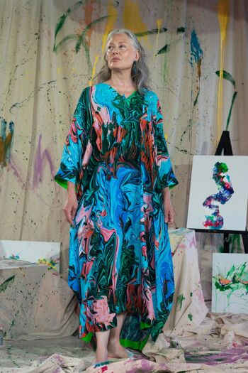 Caftan en trait de peinture 3