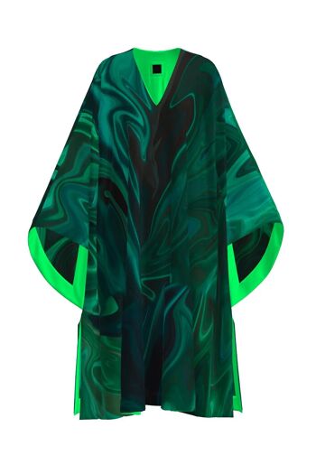 Mini Kaftan en Tourbillon Vert 1