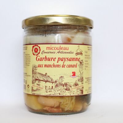 Garbure con maniche d'anatra, vasetto da 380g