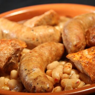 Traditional cassoulet with Espelette pepper box 4/4 840g