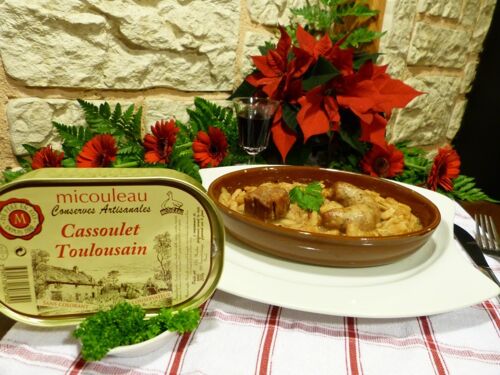 Cassoulet Toulousain barquette 300g