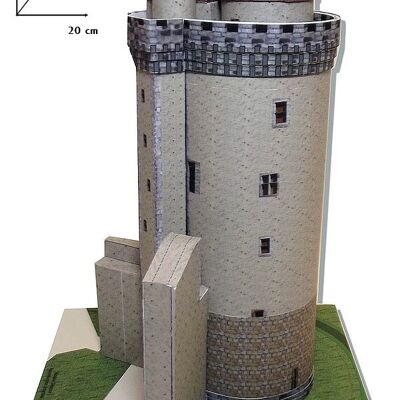 Maquette du Donjon de Blandy les Tours -77