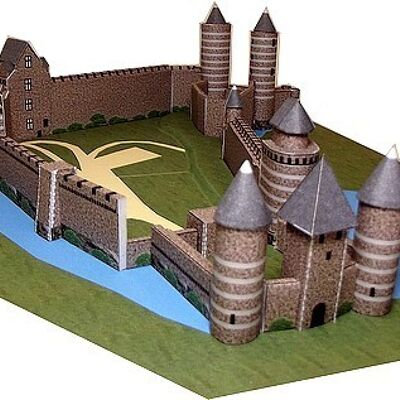 Maquette du Château de Fougères -35