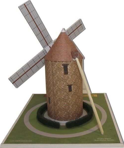 Maquette moulin à eau - Esprit maquette