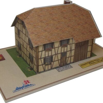 Maquette Maison Type Alsace