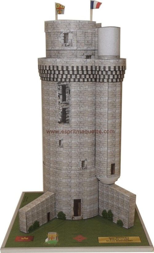 Maquette de la Tour de Montlhéry -91